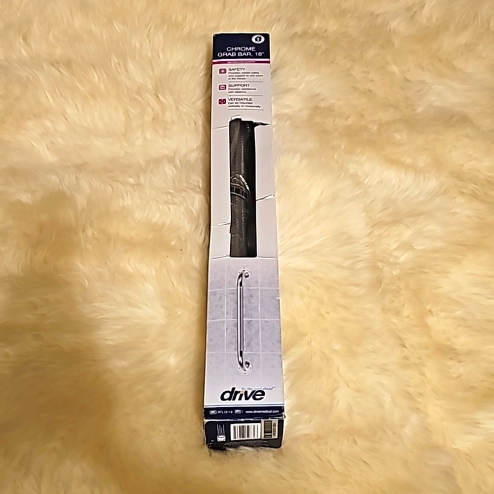 drive Chrome Grab Bar, 18"